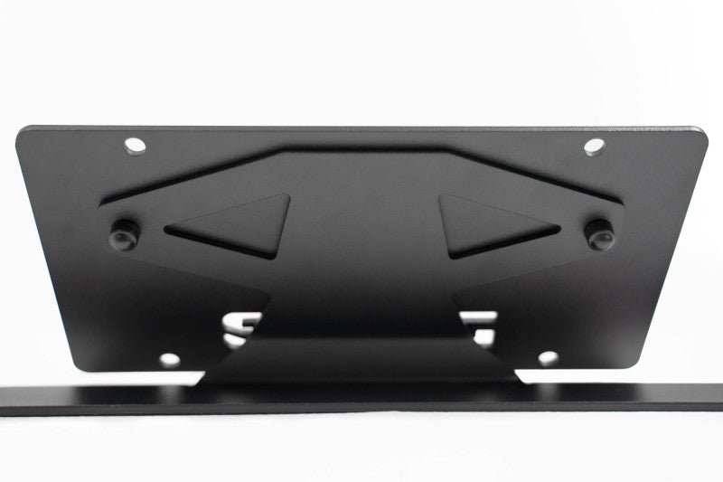 DV8 Offroad 2021 Ford Bronco Capable Bumper Slanted Front License Plate Mount LPBR-05