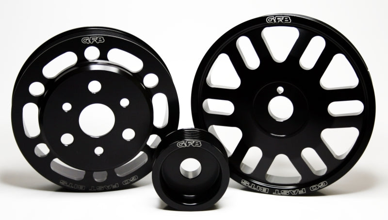 GFB 13 Subaru BRZ / 13 Scion FR-S 3 Pc L/W Pulley Kit (Inc Crank/Alternator/Water Pump Pulleys) 2016