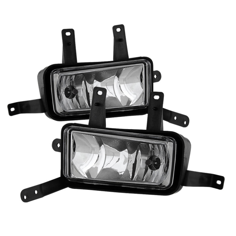 Spyder Chevy Suburban Tahoe 2015-17 OEM Fog Lights W/Chrm trim Cover and Switch Clear FL-CTAH15-C 9031588