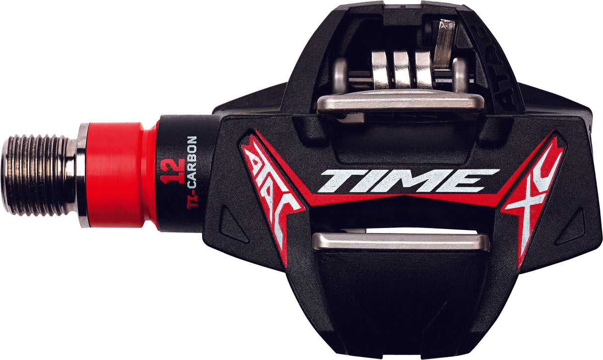 TIME Atac Xc 12 Pedals Carbon/Red 124g 1307312