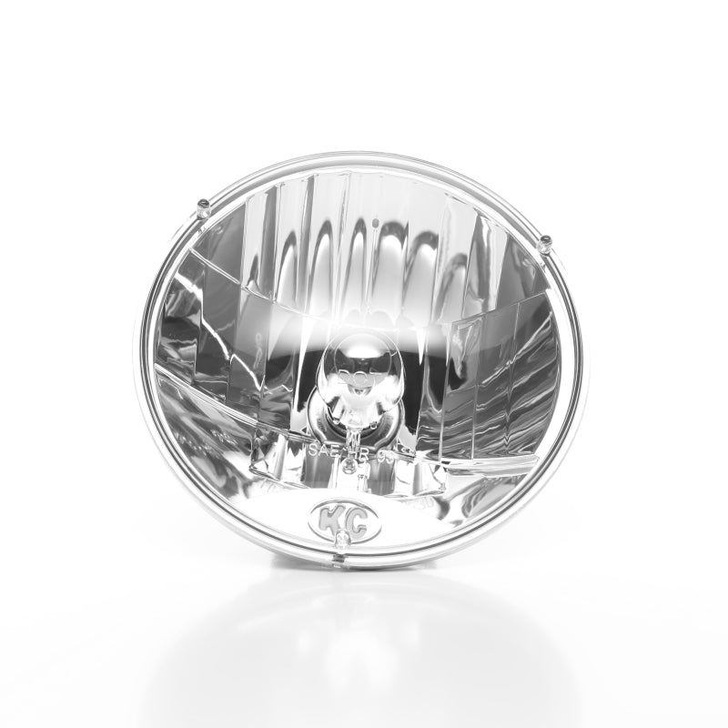 KC HiLiTES Universal/97-06 Jeep TJ 7in. Halogen H4 DOT Headlight 55/60w Lexan (Pair Pack System) 42301
