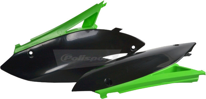 POLISPORT Side Panels Green/Black 8604800003