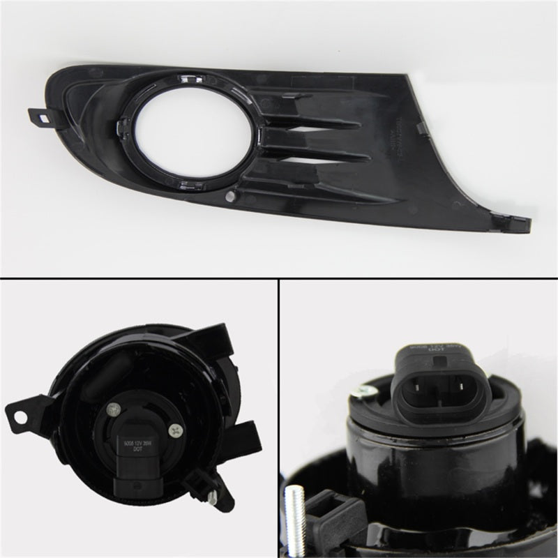 Spyder Volkswagen Golf TDI TSI OEM Style Fog Lights w/Switch Clear FL-VG2010-C 5076182