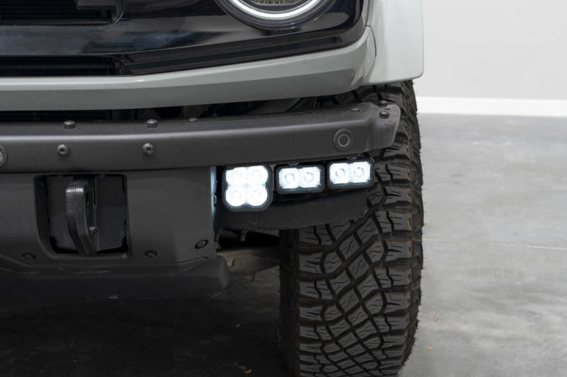 Diode Dynamics 21-Up Ford Bronco Stage Series Fog Pocket Kit - White Sport DD7178
