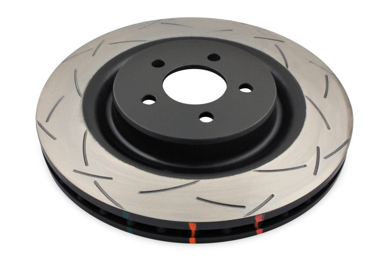 DBA 2001 Subaru Impreza WRX STI 10 Stud Hole Rear Slotted 4000 Series Uni-Directional Rotor 4656S-10