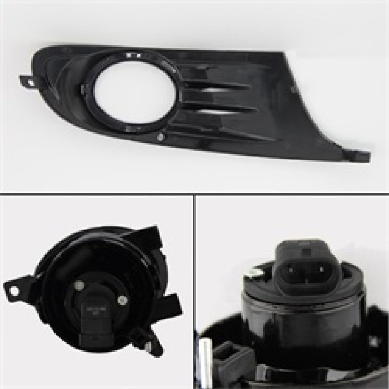 Spyder Volkswagen Golf TDI TSI OEM Style Fog Lights w/Switch Smoked FL-VG2010-SM 5076199