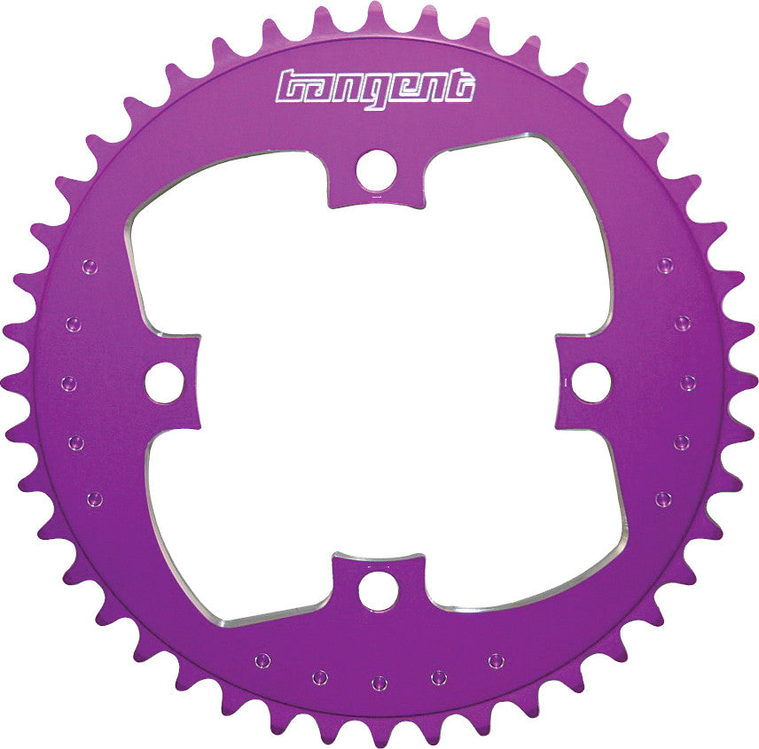 TANGENT 4-Bolt Chainring Purple 42t 27-1442PU