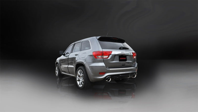Corsa 12-14 Jeep Grand Cherokee 6.4L V8 Polished Sport Cat-Back Exhaust 14466