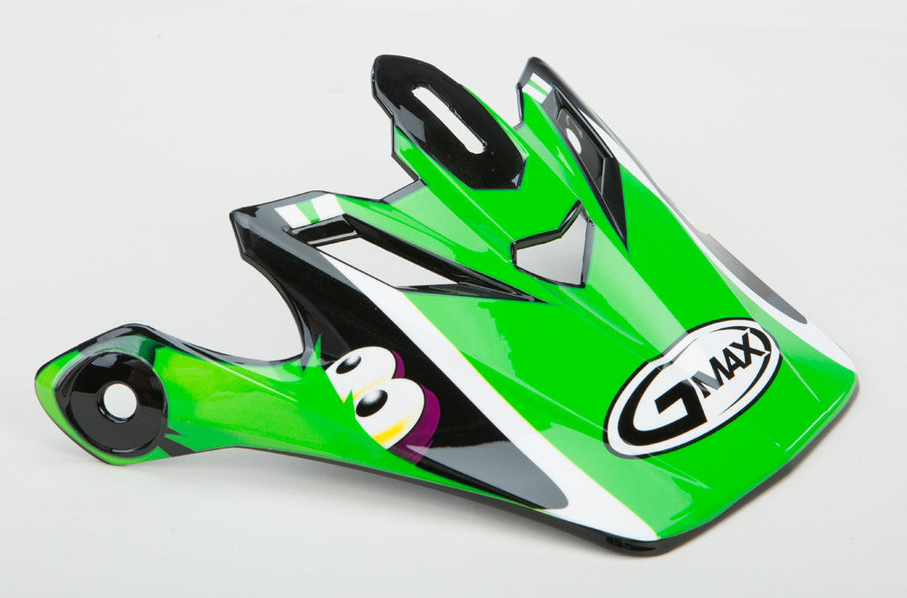 GMAX Gm-46y-1 Kritter Ii Visor White/Green Youth G046028