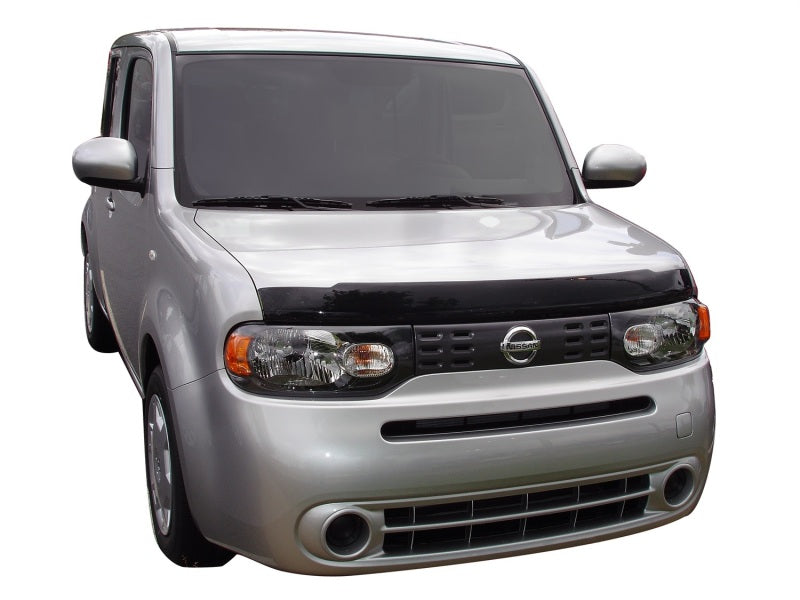AVS 09-15 Nissan Cube Aeroskin Low Profile Acrylic Hood Shield - Smoke 322019