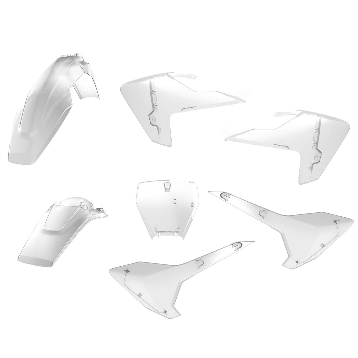 POLISPORT Plastic Body Kit Clear 90793