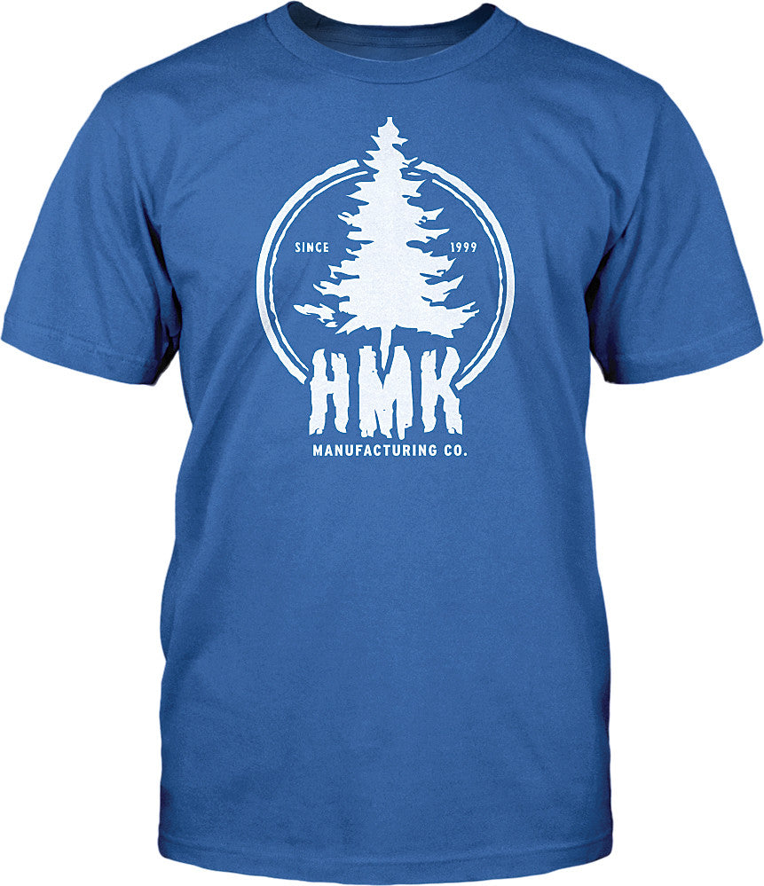 HMK Stamp Tee Blue Lg HM2SSTSTABLL