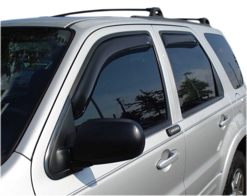 AVS 01-07 Ford Escape Ventvisor In-Channel Front & Rear Window Deflectors 4pc - Smoke 194059