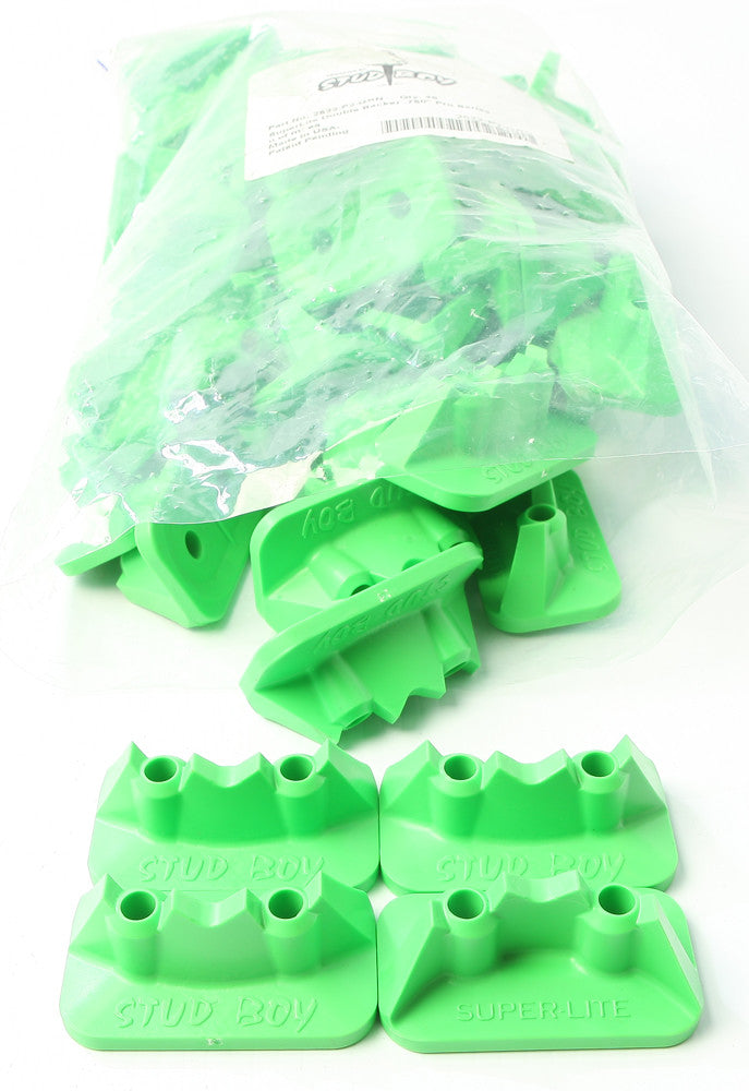 STUD BOY Super-Lite Pro Series Double Backers .75" 48/Pk Green 2522-P2-GRN