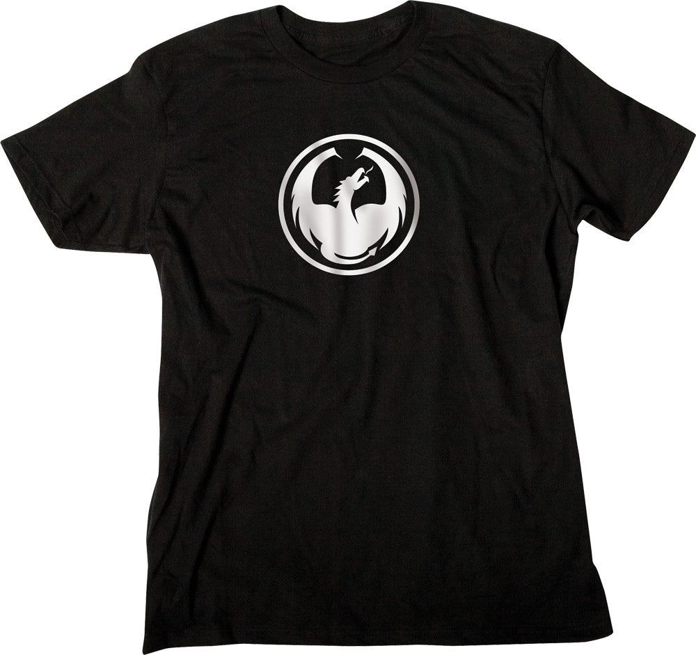 DRAGON Icon Tee Black W/White Logo X 723-2421X~OLD