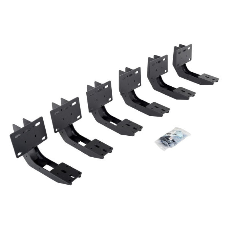 Go Rhino 19-22 Ram 1500 Crew Cab 4DR Mounting Brackets (V-Series V3/RB10 Slim/RB20 Slim) - Tex. Blk 6943066
