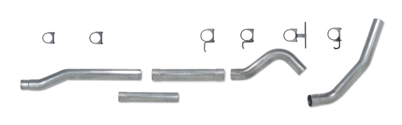 Diamond Eye KIT 4in CB MFLR RPLCMENT PIPE SGL AL: 03-07 FORD 6.0L F250/F350 (Extended Cab Only) K4338A-RP