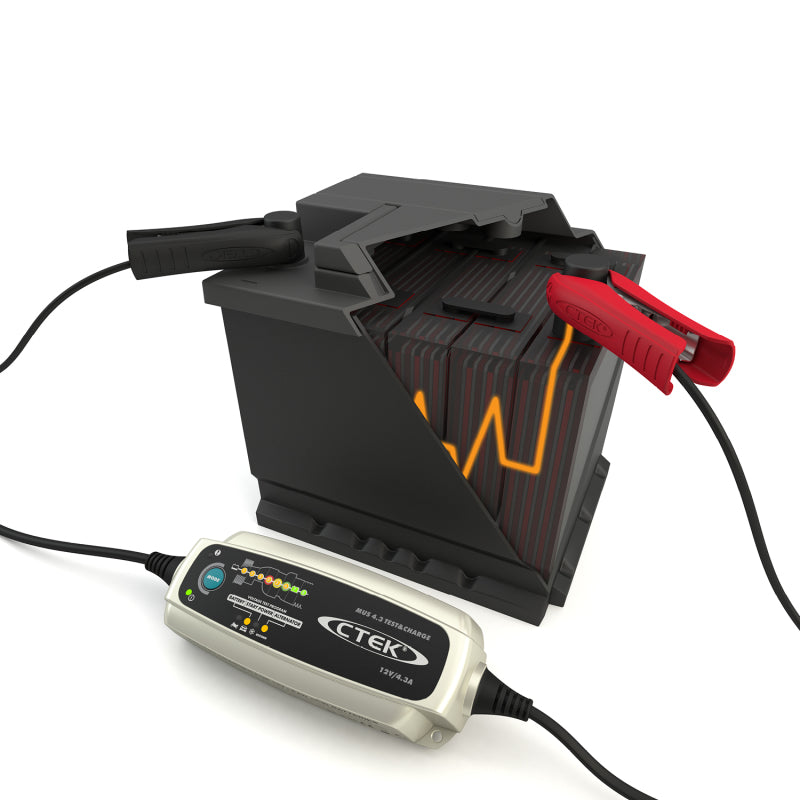 CTEK Battery Charger - MUS 4.3 Test & Charge - 12V K56-959