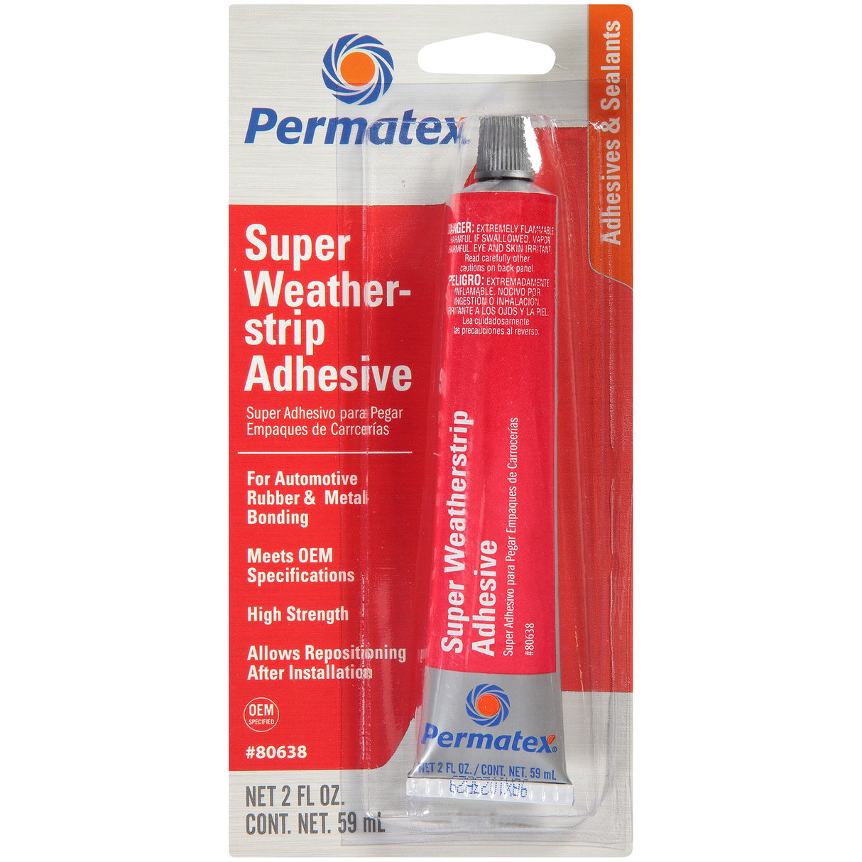 PERMATEXSuper Weather Strip Adhesive 2 Oz80638