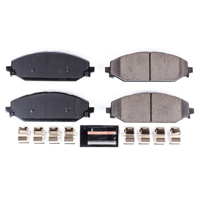 Power Stop 2019 Ram 1500 Front Z23 Evolution Sport Brake Pads w/Hardware Z23-2179