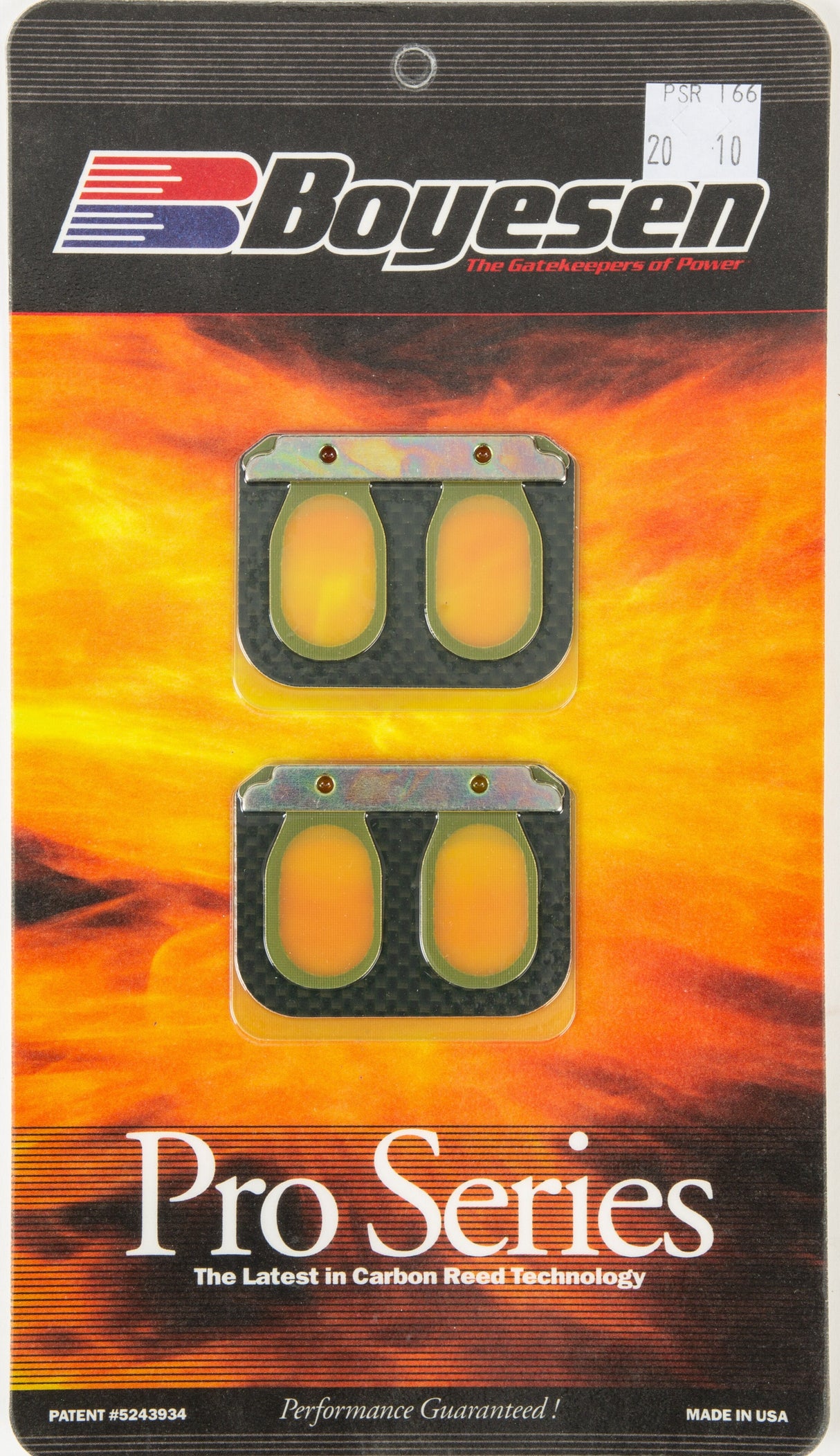 BOYESEN Motorcycle Pro Reeds PSR-166