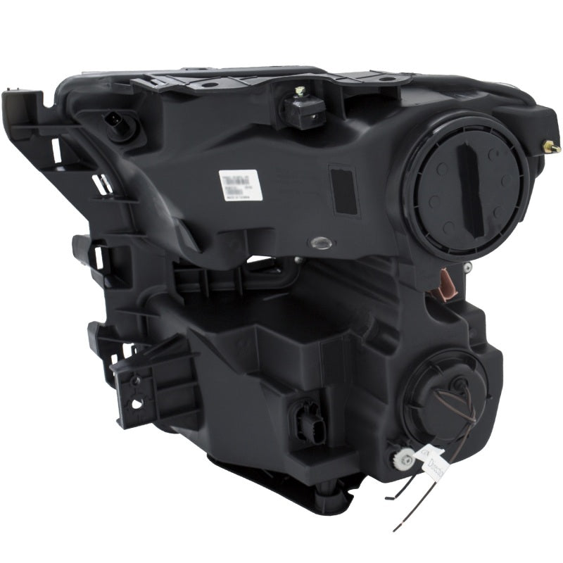 ANZO 2015-2017 Ford F-150 Projector Headlights w/ Plank Style Switchback Chrome w/ Amber 111358