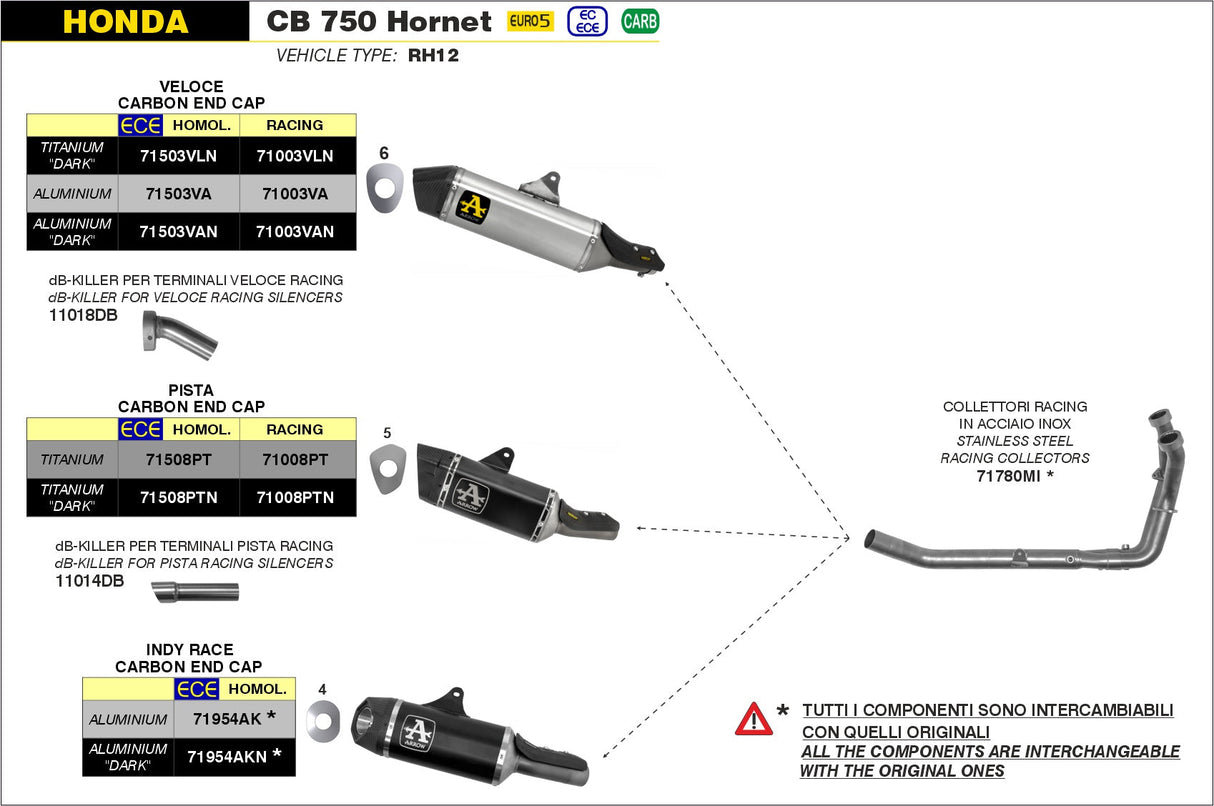 Arrow Db Killer Arrow Pista Ø35mm - 11014db