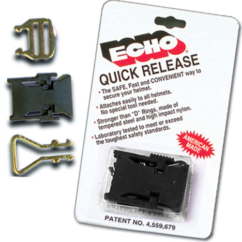 Echo Helmet Quick Release - Black HQR1