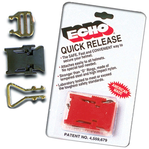 Echo Helmet Quick Release - Red HQR6