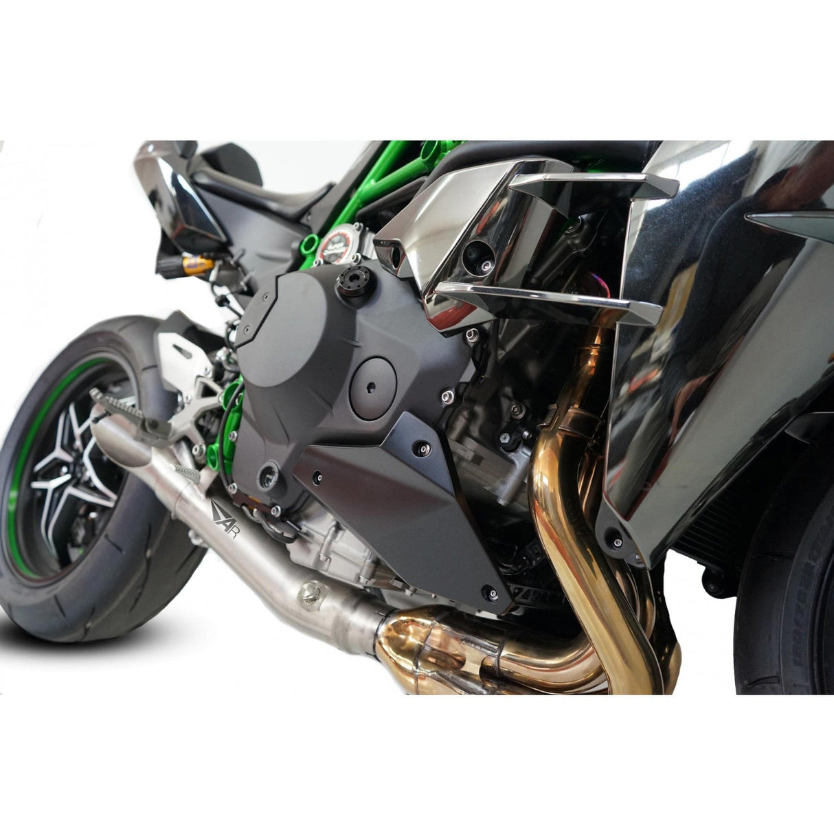 Austin Racing ARCS DE-CAT EXHAUST SYSTEM for NINJA H2 2015-2024