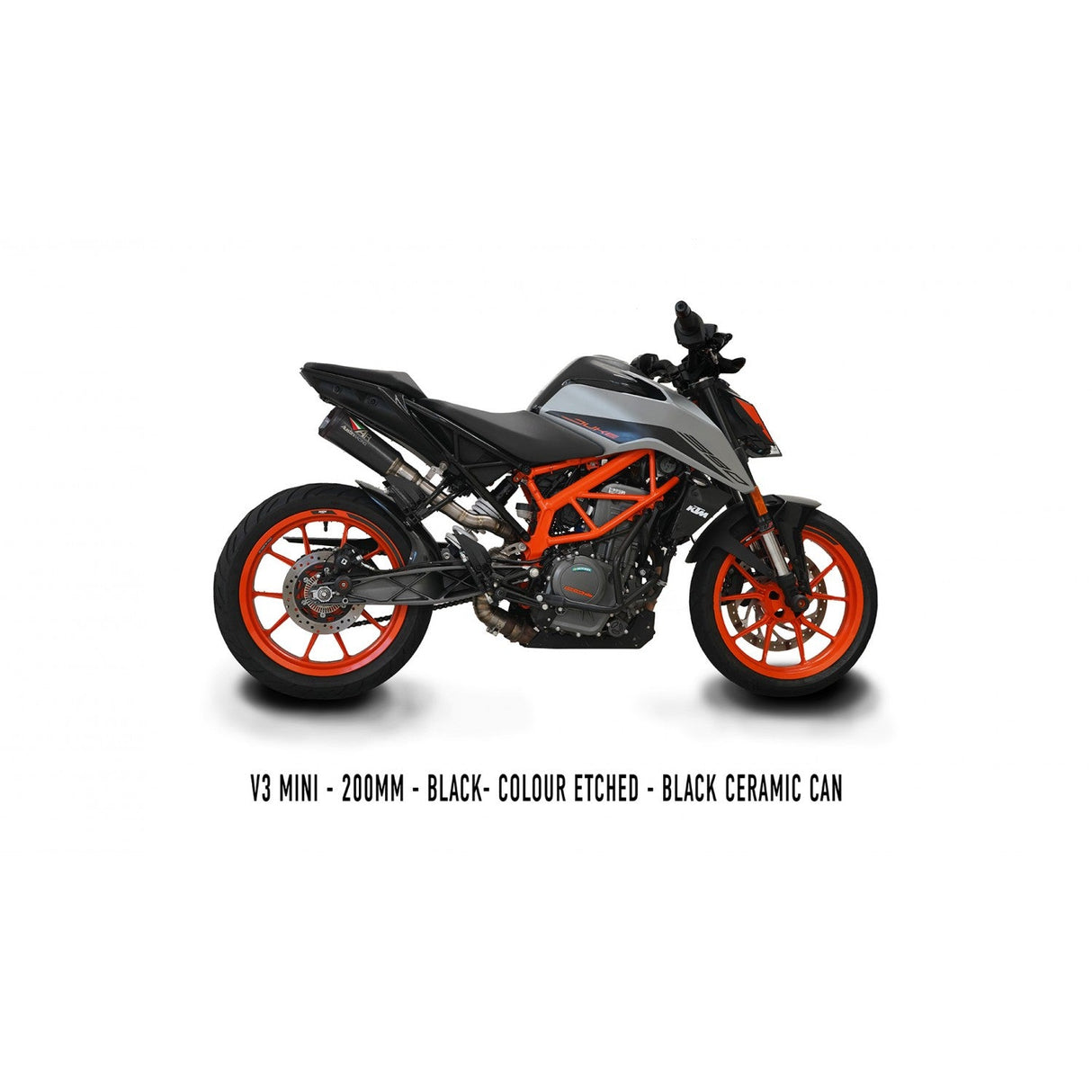 Austin Racing V3 2021-2023 KTM DUKE 390 SLIP-ON dB COMPLIANT & RACE EXHAUST SYSTEMS AUR83