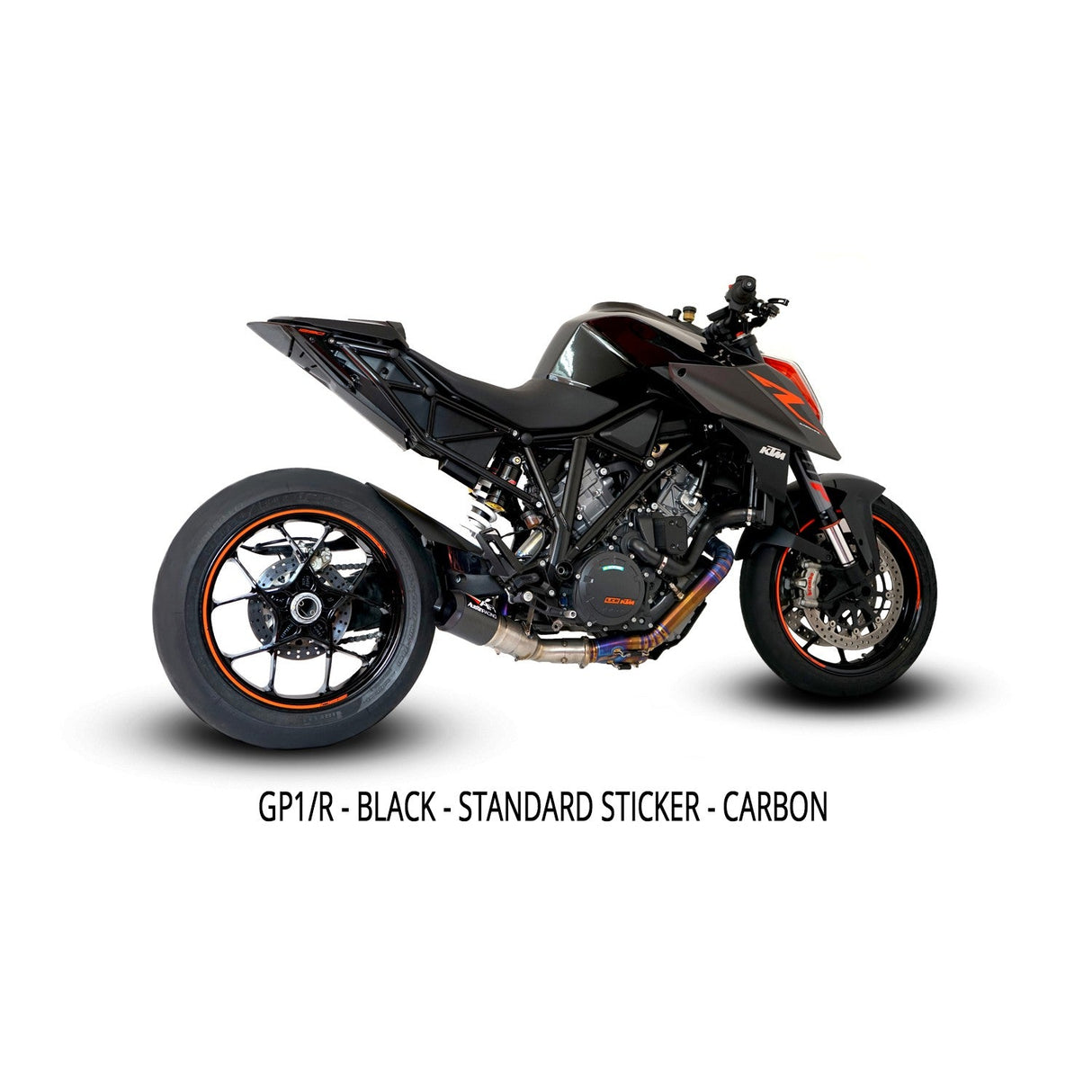 Austin Racing KTM SUPERDUKE 1290 R & SDR GT GP3 BELLY EXIT DE-CAT RACE EXHAUSTS SYSTEMS AR88