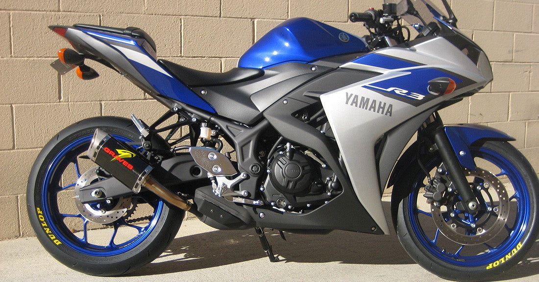 Graves Motorsports Cat-Back Slip-On Exhaust For R3 2015-2023 Exy-15r3-Cbsc