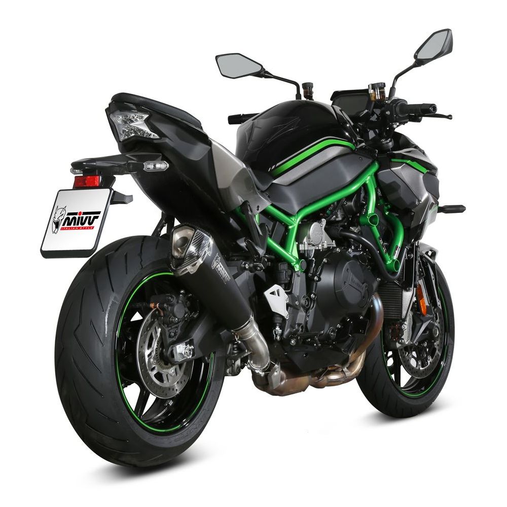 MIVV Exhaust Delta Race Slip-On Kawasaki Ninja Z H2 2020-2024 Black K.053.LDRB
