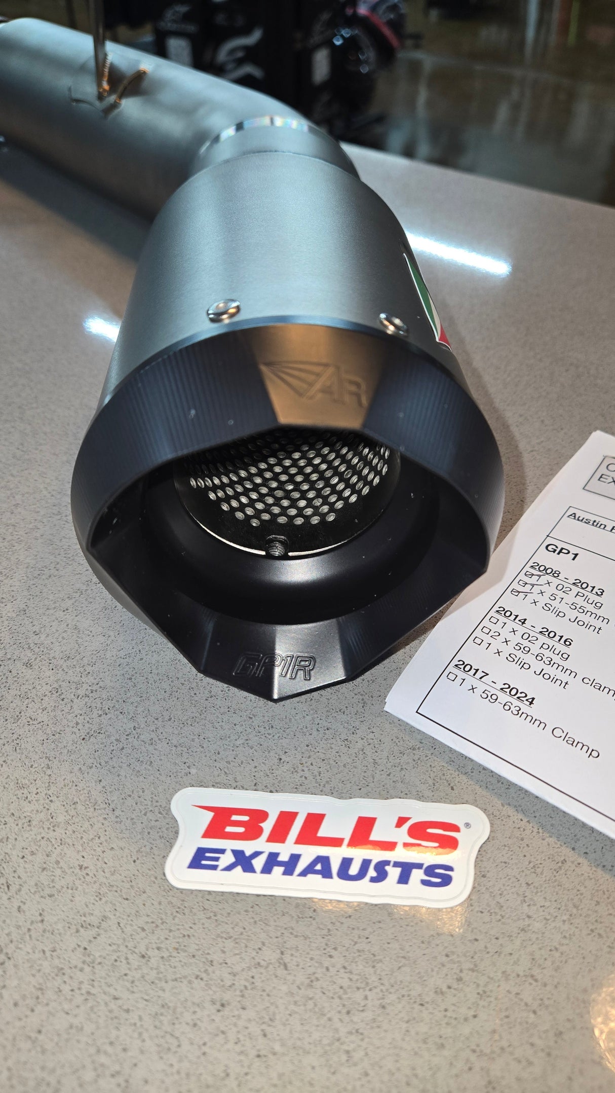 IN STOCK Austin Racing CBR1000RR 2008 - 2013 GP1 Titanium DE CAT RACE EXHAUST SYSTEM AR56