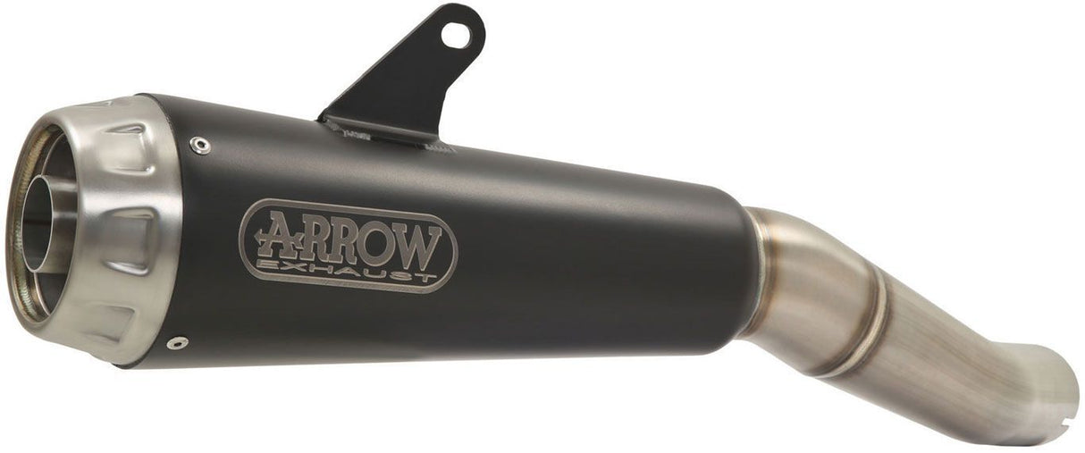 IN STOCK 71898PRN Arrow Pro-Race ZX-6R 636 2009-2025 2026 Slip-on Exhaust Nichrome Dark with Steel End Cap