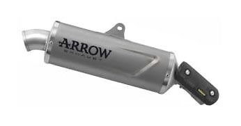 Arrow Indy Race Evo Homologated Exhaust, Titanium For Aprilia Tuareg 660 22-24 72646po