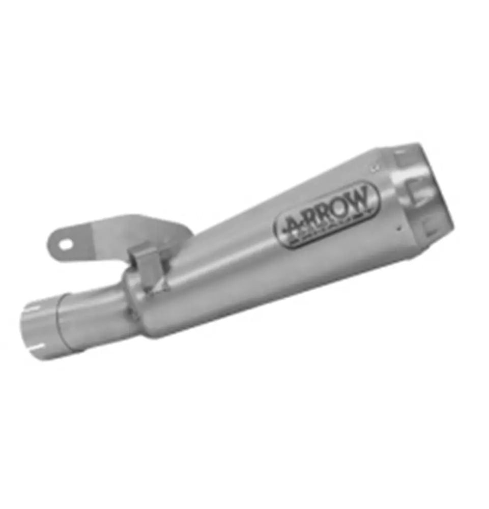 Arrow Pro-Race Slip-On Exhaust, Nichrome for Suzuki GSX-S1000 2017-2024 71828PRI