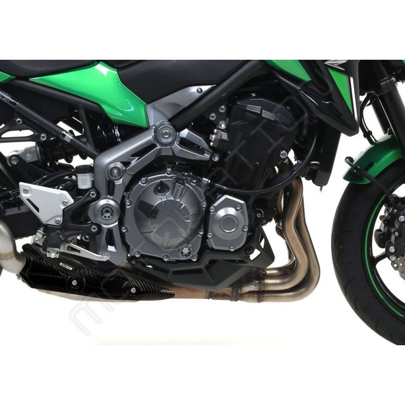 Arrow Kawasaki Z900 20-25 Carbon Heat Shield 11004mi