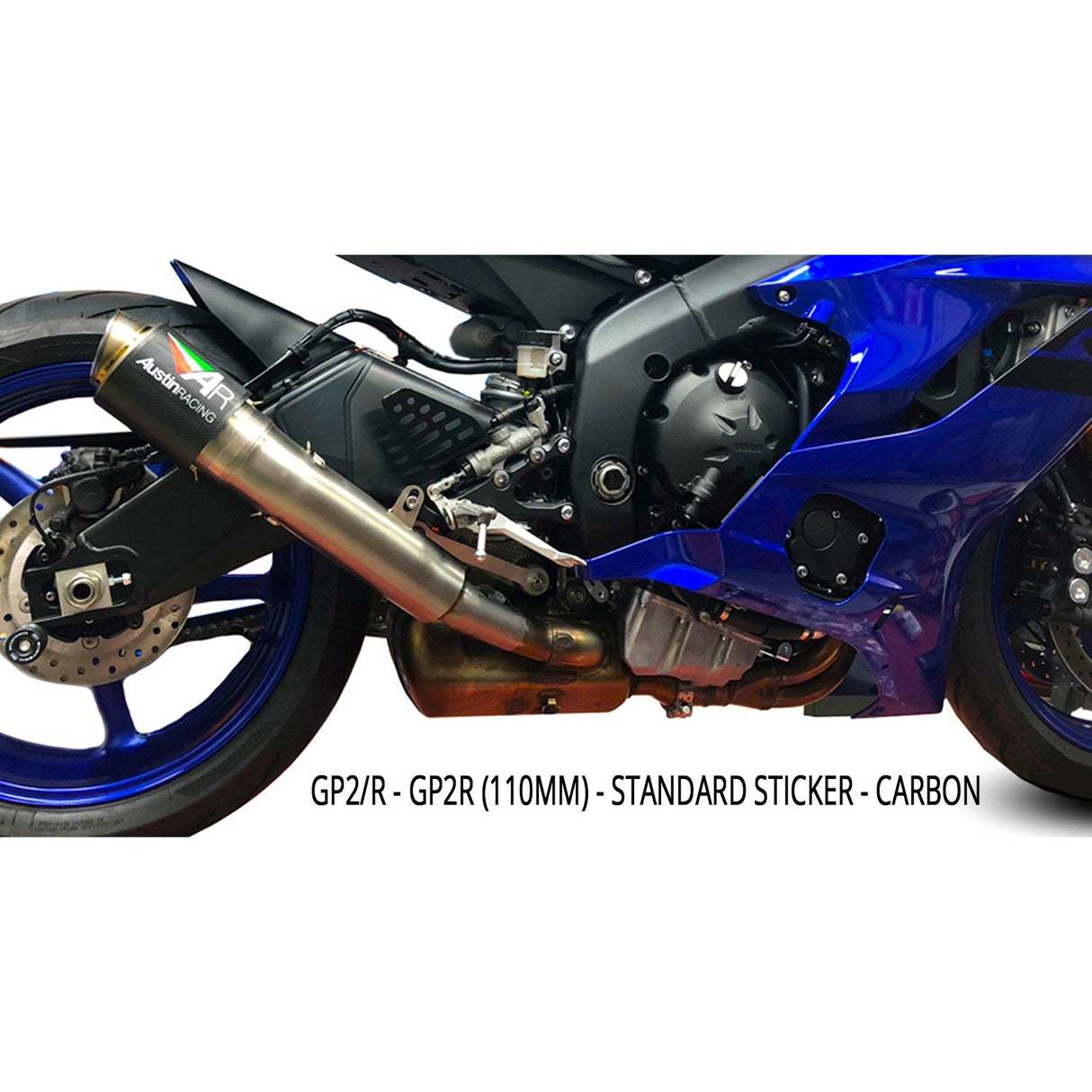 Austin Racing YAMAHA R6 2006 - 2019 GP1/GP1R & GP2/GP2R & V3 SLIP-ON RACE EXHAUST SYSTEMS AR106