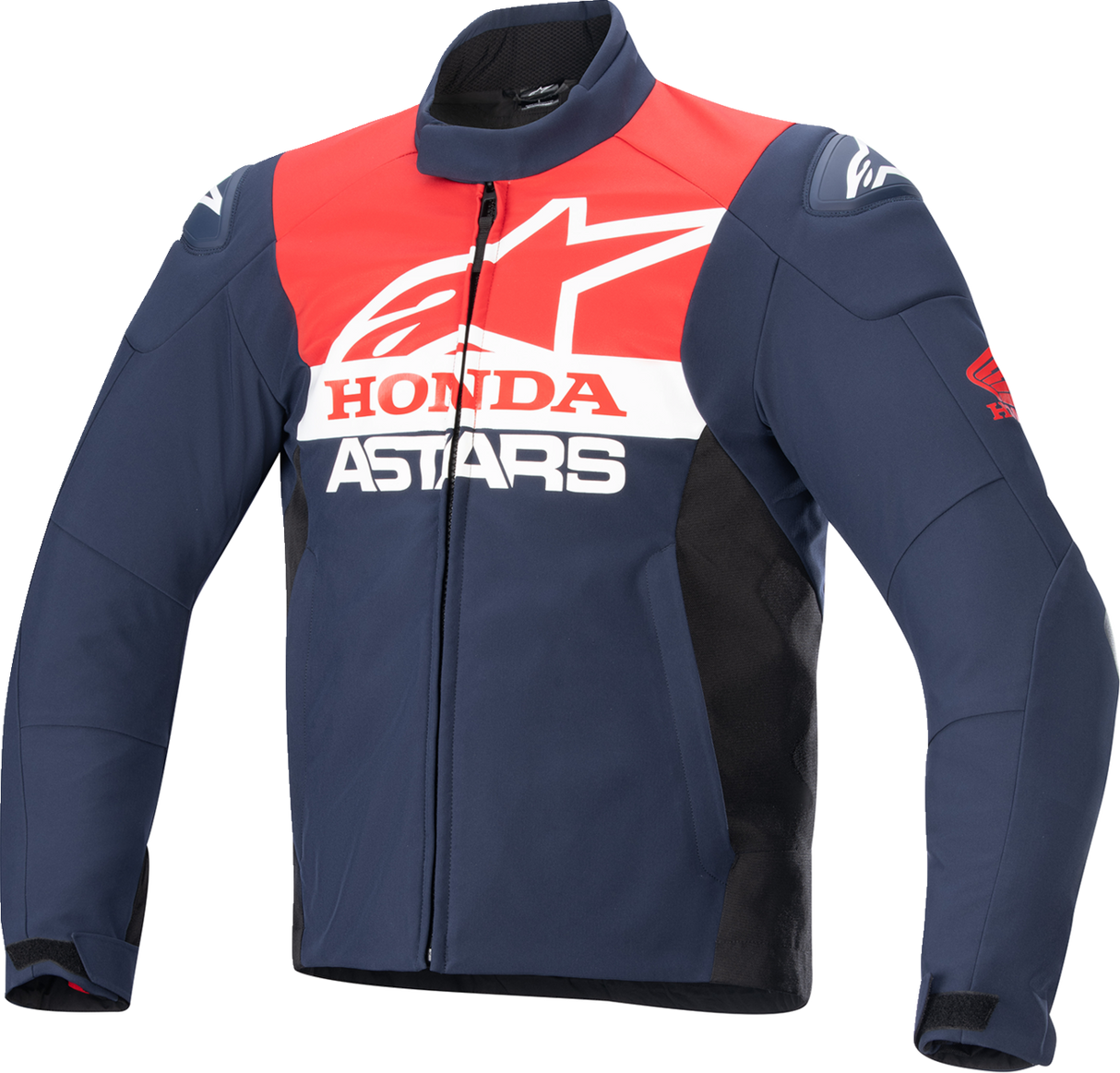 Chaqueta impermeable ALPINESTARS Honda SMX - Azul/Negro/Rojo - Mediana 3206223-7163-M