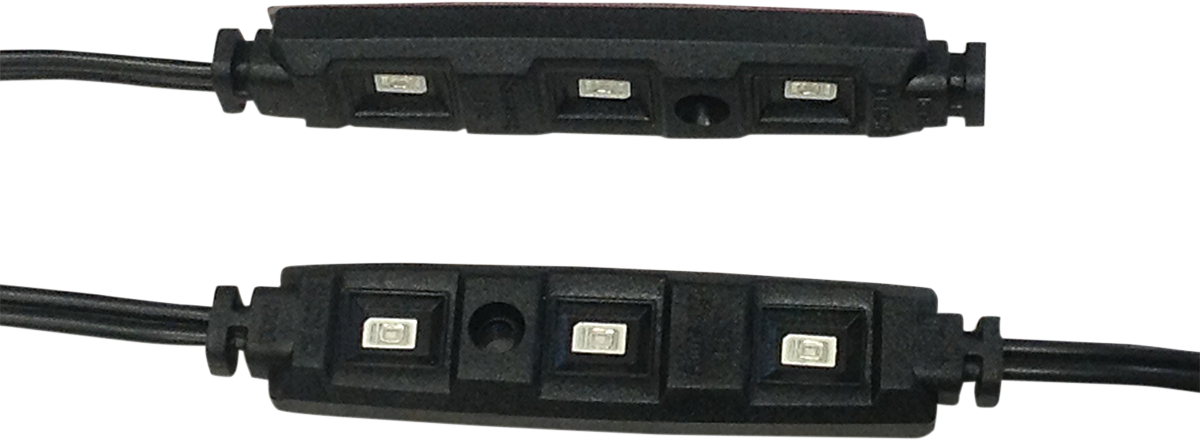 BRITE-LITES Kit de luces decorativas LED - 2 tiras - Rojo BL-ACLEDR2