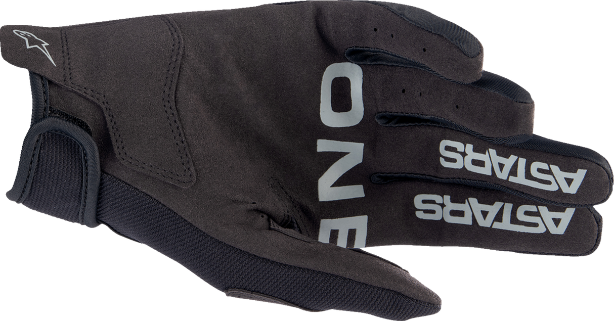 ALPINESTARS Radar Gloves - Black/Brushed Silver - 2XL 3561823-1419-LX