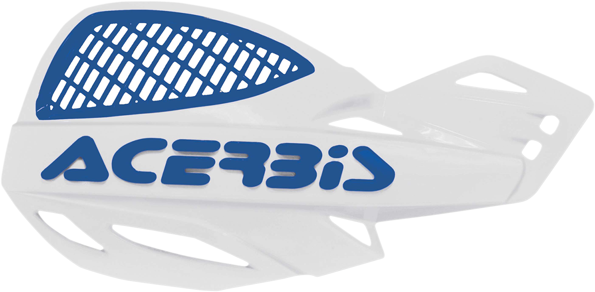ACERBIS Handguards - Uniko - Vented - White/Blue 2072671029