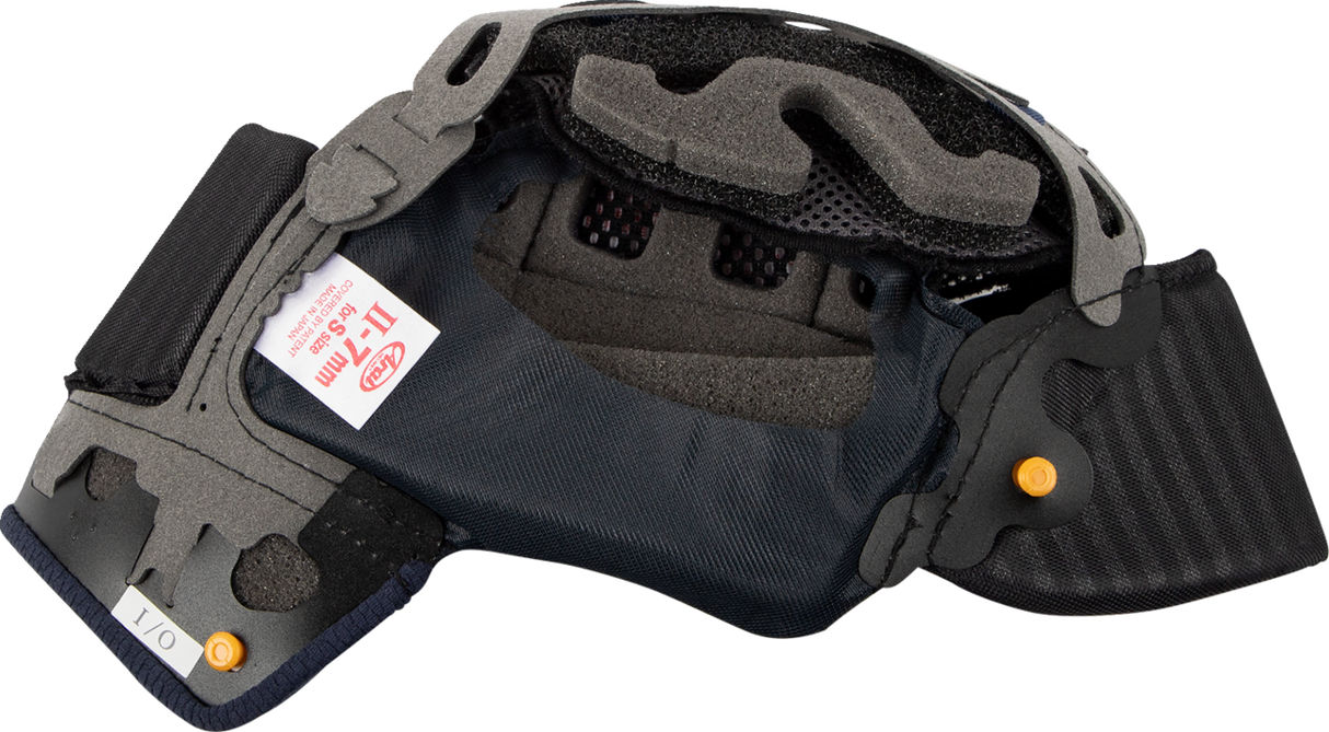 Almohadilla interior ARAI Corsair-X/Defiant-X/Signet-X - EP II - 7 mm 07-5683