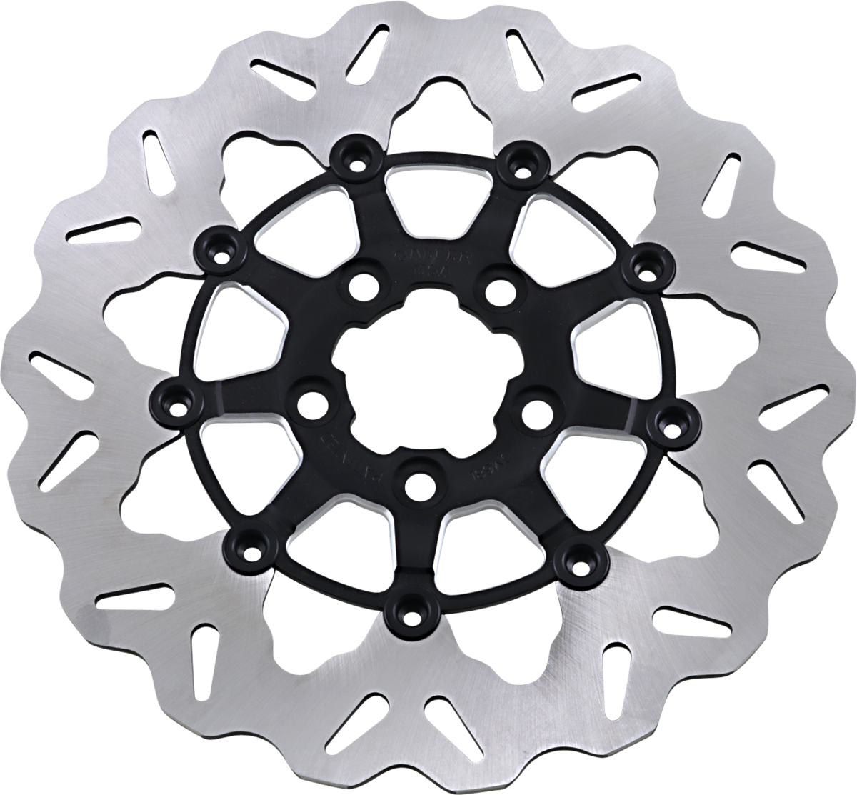 Rotor trasero GALFER Wave® - Portador negro ACT BLK/PORTADOR MECANIZADO DF681CWS-C