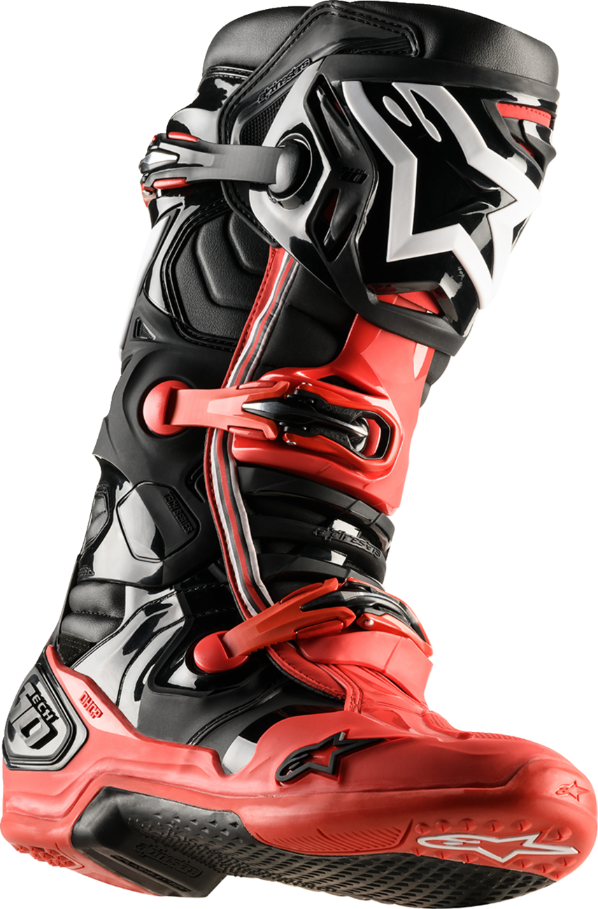 Botas ALPINESTARS Tech 10 Acumen - Negro/Rojo - US 11 2010020-312-11