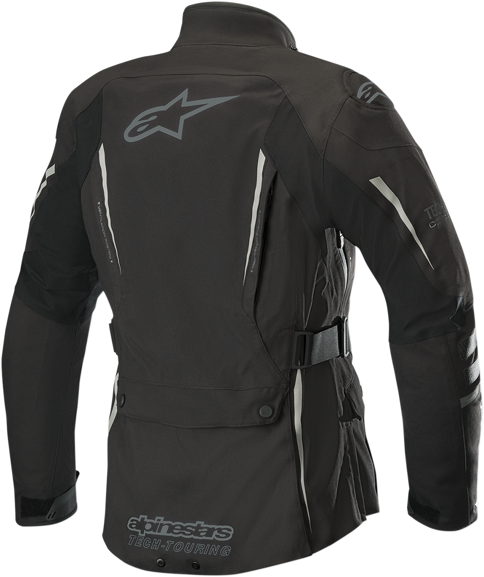 Chaqueta ALPINESTARS Stella Yaguara Drystar - Negro/Antracita - Pequeña 3213218-104-S