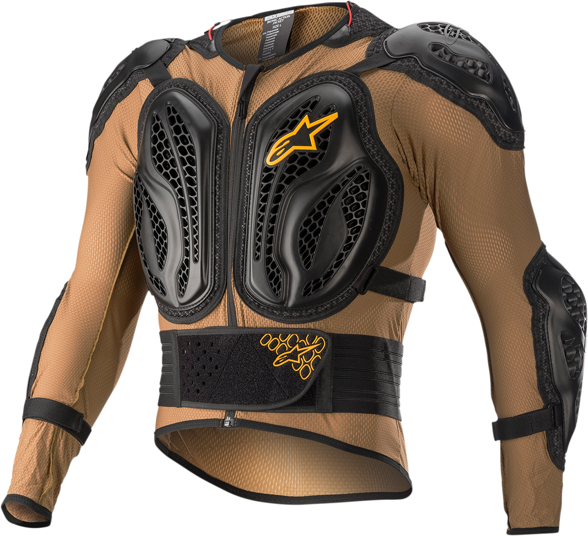 Chaqueta ALPINESTARS Bionic Action - Camel/Negro - Mediana 6506818-879-M