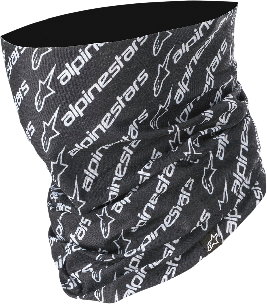 Tubo para cuello ALPINESTARS - Lineal - Negro/Blanco 4759421-12